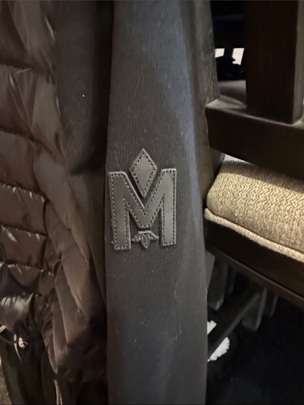Mackage Black Quilted Drawstring Waist Puffer Jacket - Picture 2 of 5